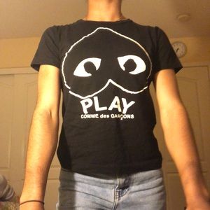 AUTHENTIC comme des garçons black shirt